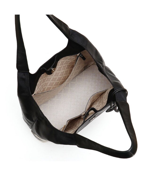 IBIZA アニマーダ　ナイロン　セミショルダーバッグ 黒