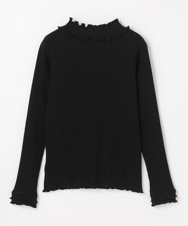 ANY KIDS 音符チャーム付き カットソー ブラック