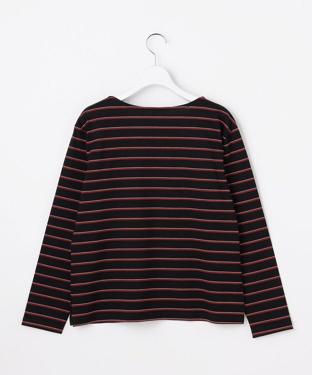 J.PRESS LADIES バスクボーダー カットソー ネイビーボーダー系