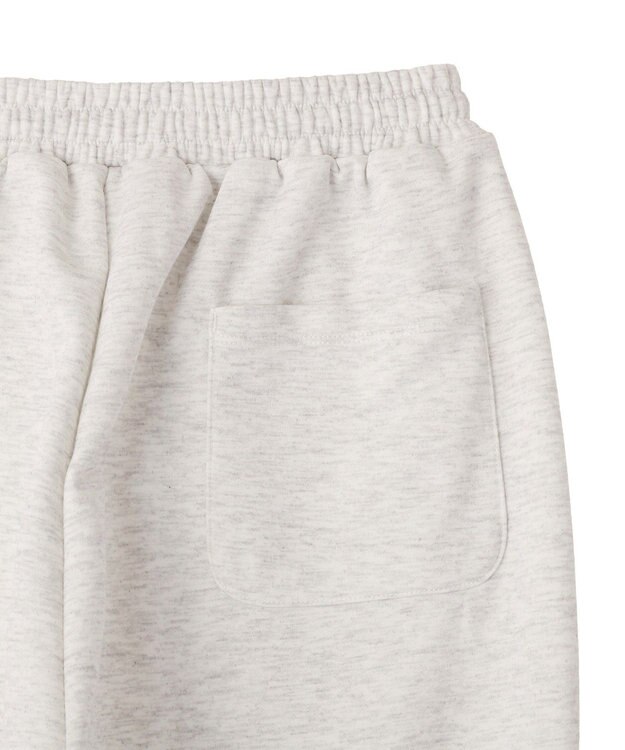 earth music&ecology 【予約】miffy/earth 刺繍スウェットパンツ 杢ライトグレー