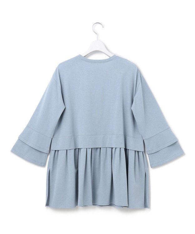 23区 S 【SLOW/好評につき新色追加】エフォートレス デザインTシャツ ダルブルー系