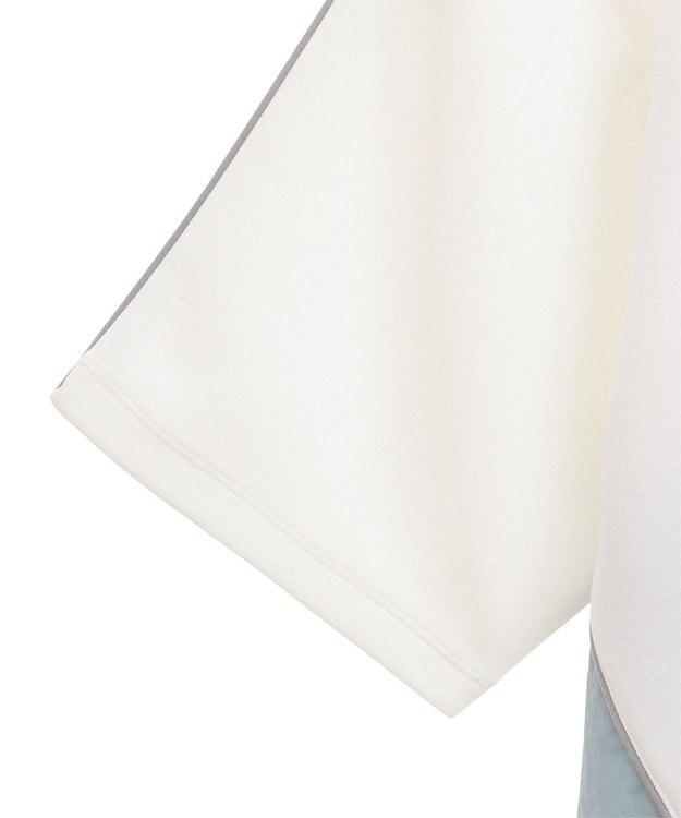 Green Parks ナイロンドッキングポンチラインプルオーバー Ivory