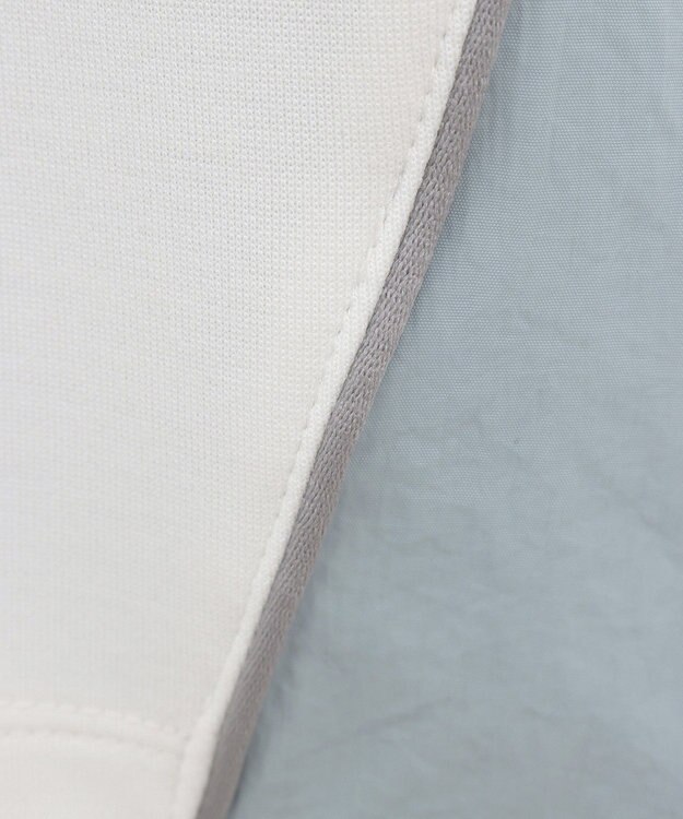 Green Parks ナイロンドッキングポンチラインプルオーバー Ivory