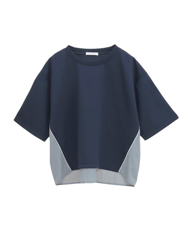 Green Parks ナイロンドッキングポンチラインプルオーバー Navy