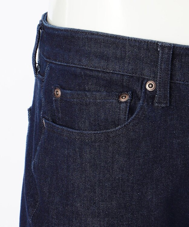 JOSEPH ABBOUD 【キングサイズ】ISKO2WAY デニム ネイビー系