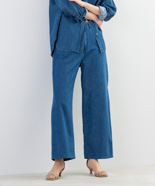 ONWARD Reuse Park 【23区】パンツ春夏 ブルー