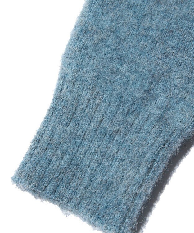 J.PRESS MEN 【J.PRESS ORIGINALS】BRITISH WOOL SHAGGYDOG CARDIGAN / JAPAN MADE ブルー系