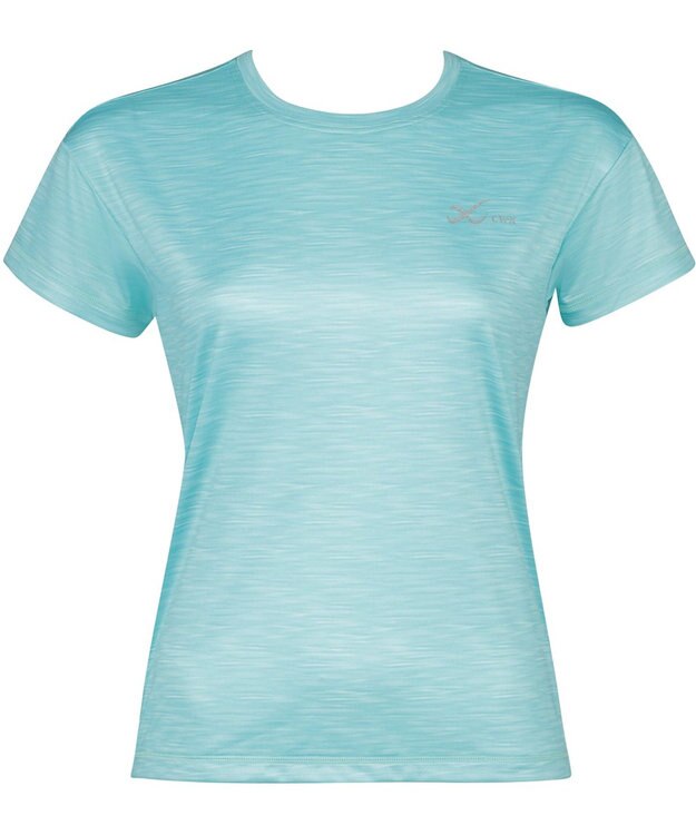 CW-X 【WOMEN】 CW-X アウター トップス 半袖 吸汗速乾 UVカット率90％以上 DLY135 /ワコール ターコイズ