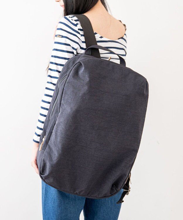 NIZYU KANO FUKUI SIWAナイロンリュック Lサイズ ダークグレー