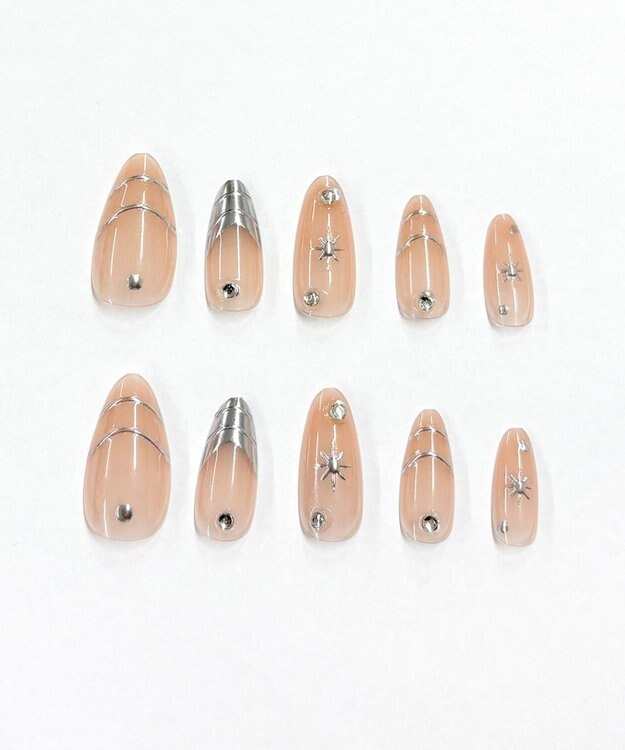 WEGO デザインネイルチップ 柄28