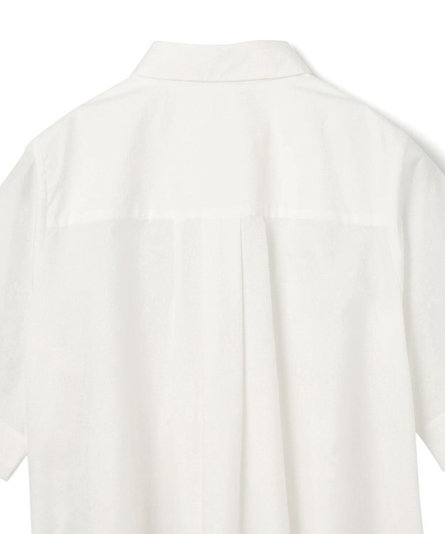 GRACE CONTINENTAL ケミカルフラワードレスシャツ ホワイト