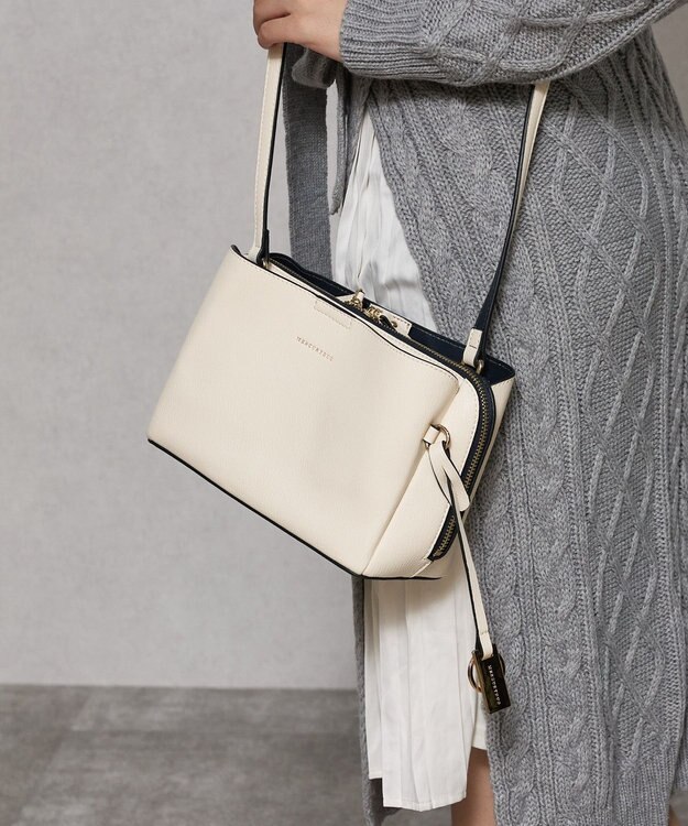 style code 【MERCURYDUO/マーキュリーデュオ】ワーク　ショルダーバッグ アイボリー