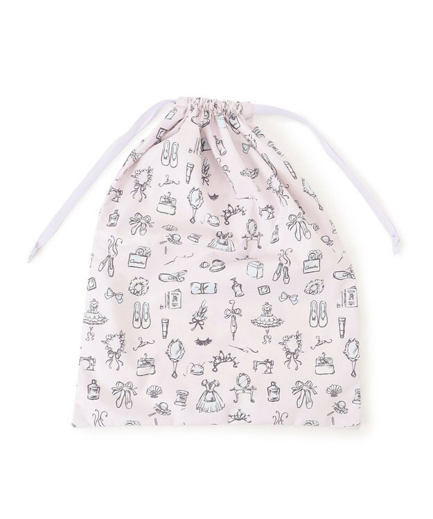 Chacott バレリーナメッシュ巾着L アイリス