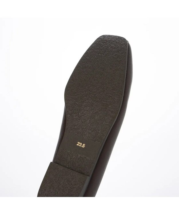 ing <ing>【WEB限定】スクエアトゥフラットシューズ ダークブラウン