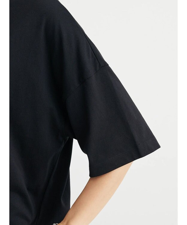 Green Parks 多段ロゴ半袖チュニック Black