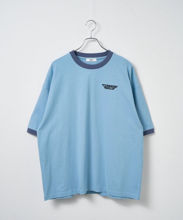 WEGO ボーイズグラフィックリンガーBIGT（S） ブルー