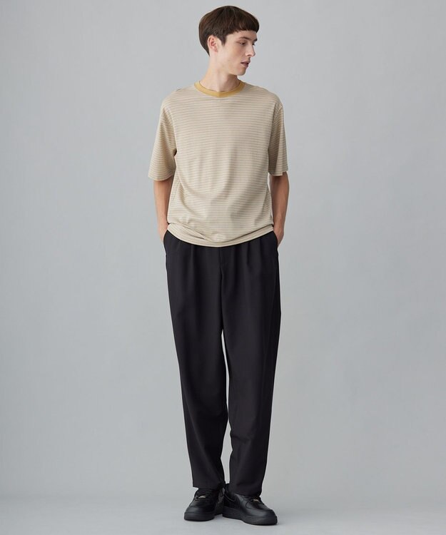 UNFILO MENS スマート イージーパンツ [24年秋冬商品] ブラック