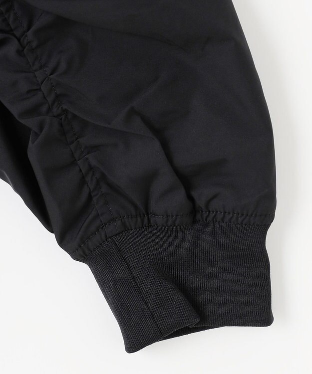 ANY 【洗濯機可能/撥水】MA-1 ギャザーブルゾン ブラック