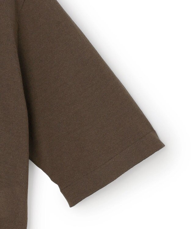 23区 S 【先行予約】インターシャロゴ レターニット ブラウン系