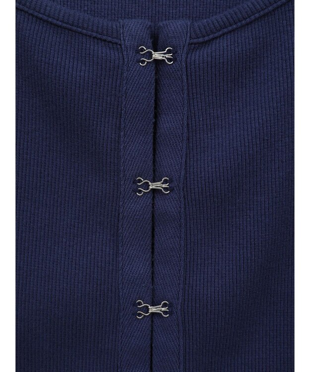 Green Parks ・swing by SET2点カーディガン&タンク Navy