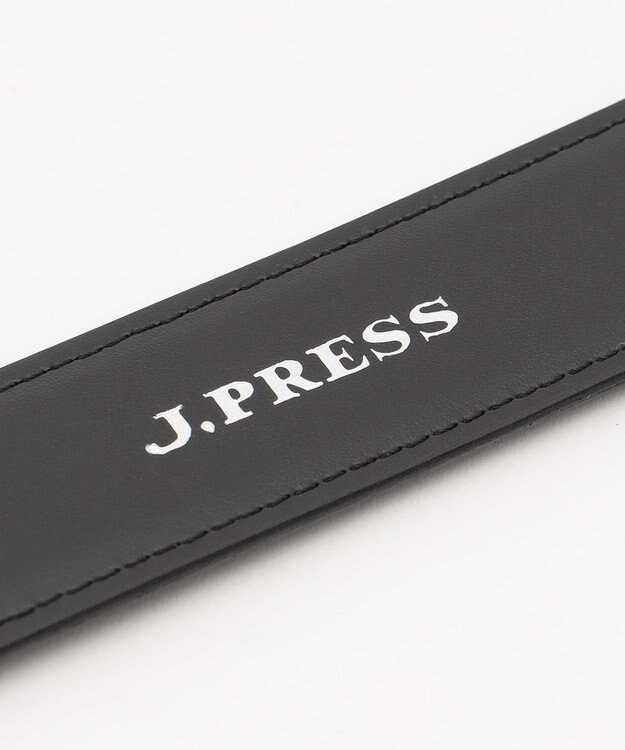 J.PRESS MEN 【定番】シボレザーベルト ブラック系