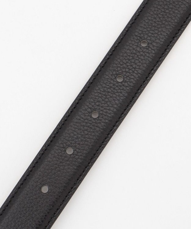 J.PRESS MEN 【定番】シボレザーベルト ブラック系