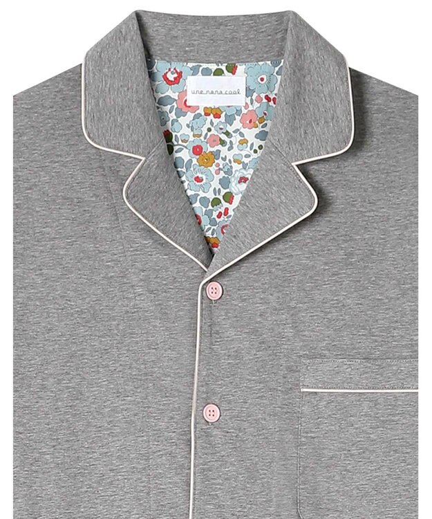 une nana cool 【綿100％】ラスティック天竺メンズパジャマ　ＭＡＤＥ　ＷＩＴＨ　ＬＩＢＥＲＴＹ　ＦＡＢＲＩＣ LG