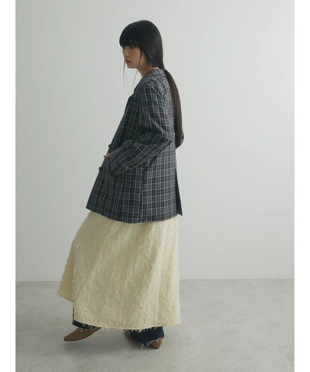 Green Parks armonia．フェザージャガードキャミワンピース Ivory