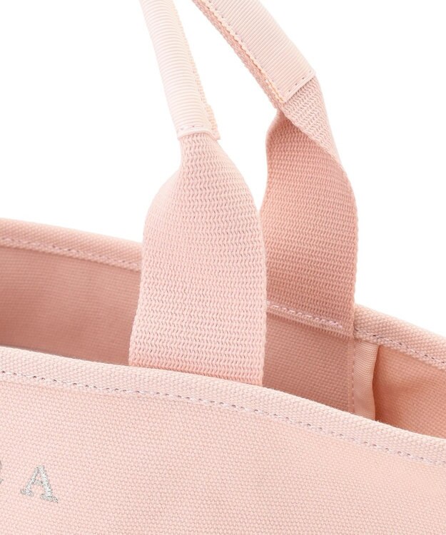 TOCCA BOW BRIDGE CANVAS TOTE トートバッグ ピンク系