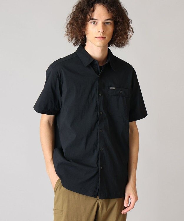 Columbia Columbia/ ランドローマーリップストップショートスリーブシャツII /コロンビア Black