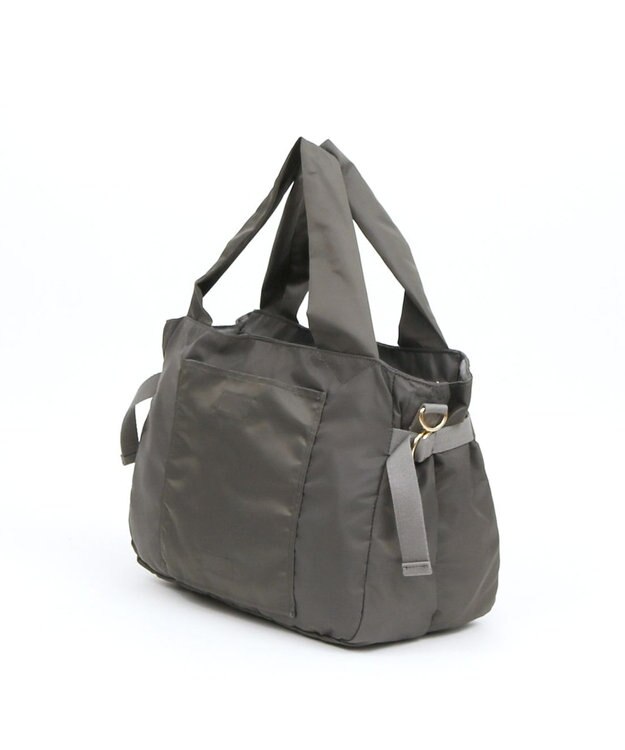 UNBILLION カシュカシュ cachecache / ナイロンタウン2wayボストンバッグ GY