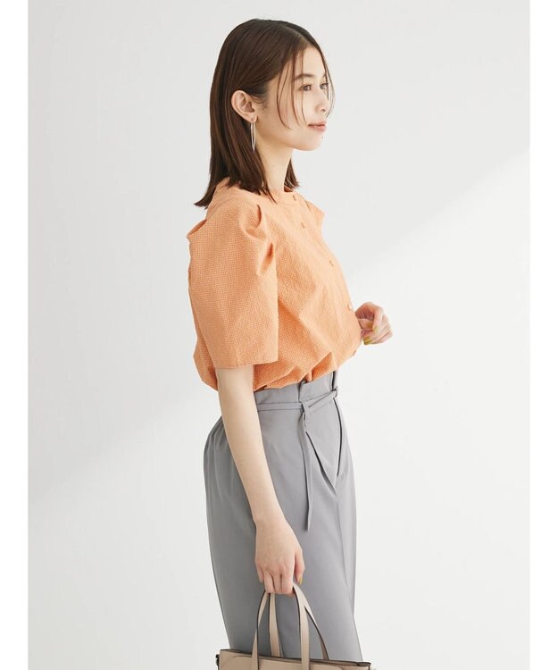 Green Parks ２Ｗａｙ　カラミドビーブラウス Orange