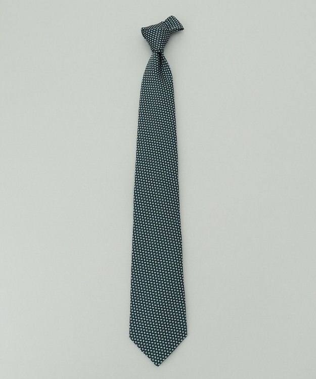 GOTAIRIKU 【日本製】西陣ネクタイ_ネイビー×グリーン系 ネイビー系8