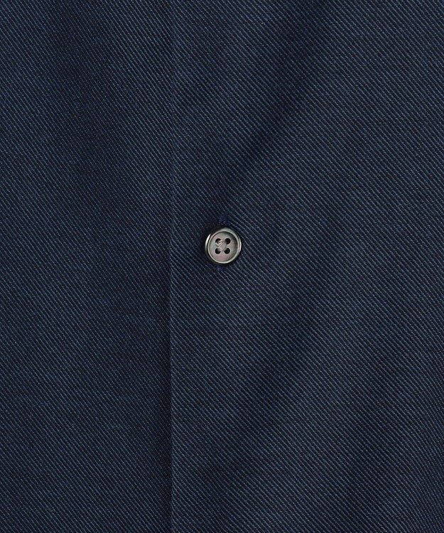 GOTAIRIKU GOLD LABEL/WEB&一部店舗限定【Thomas Mason】コットンカシミヤ フラノシャツ ネイビー系