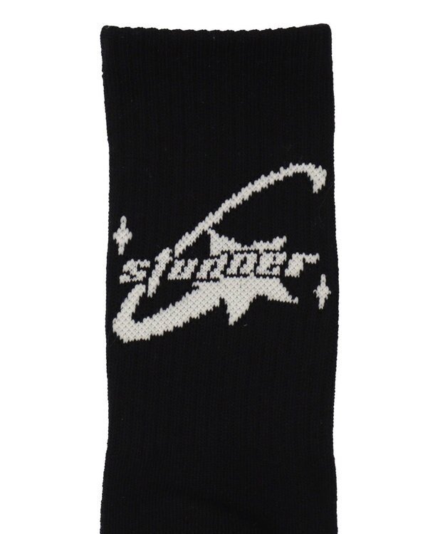 WEGO バックデザイン底パイルクルーソックス 柄2