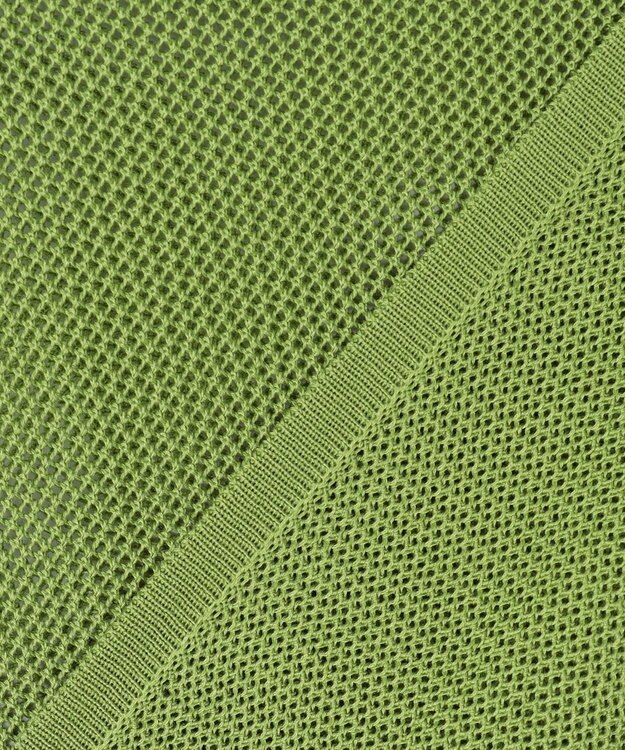 SHARE PARK LADIES 【セットアイテム】レーヨンナイロンニットワンピース グリーン系