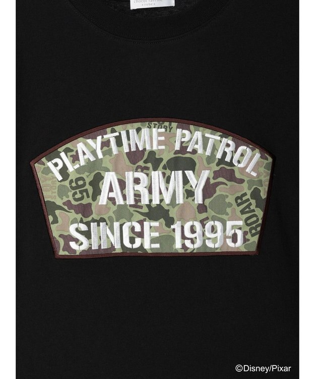 Green Parks Ｔｏｙ　ｓｔｏｒｙ／刺繍パッチＴｅｅ Black