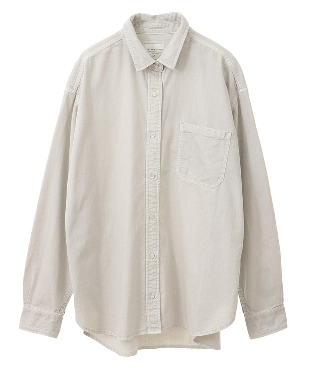 AMERICAN HOLIC バックタックオーバーシャツ Light Gray