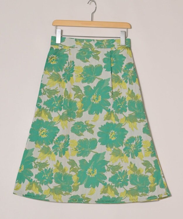 ONWARD Reuse Park 【組曲】スカート春夏 グリーン