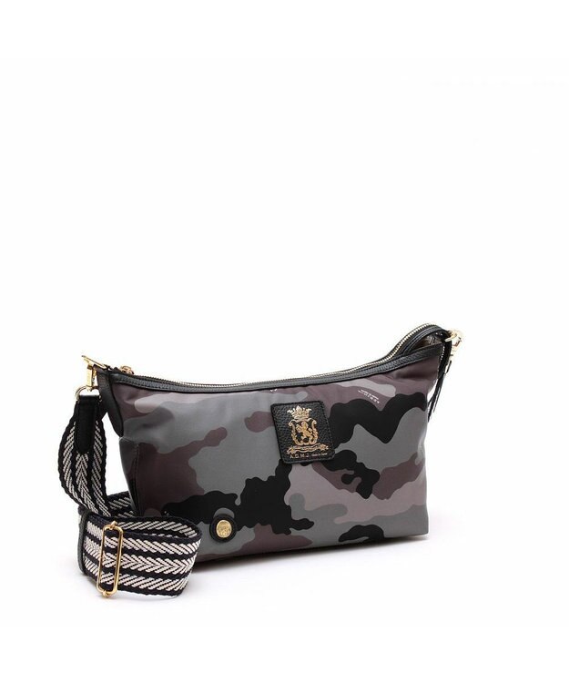 A.D.M.J. 【撥水】デービス＆牛革/マーキスクロスボディ カモフラージュ