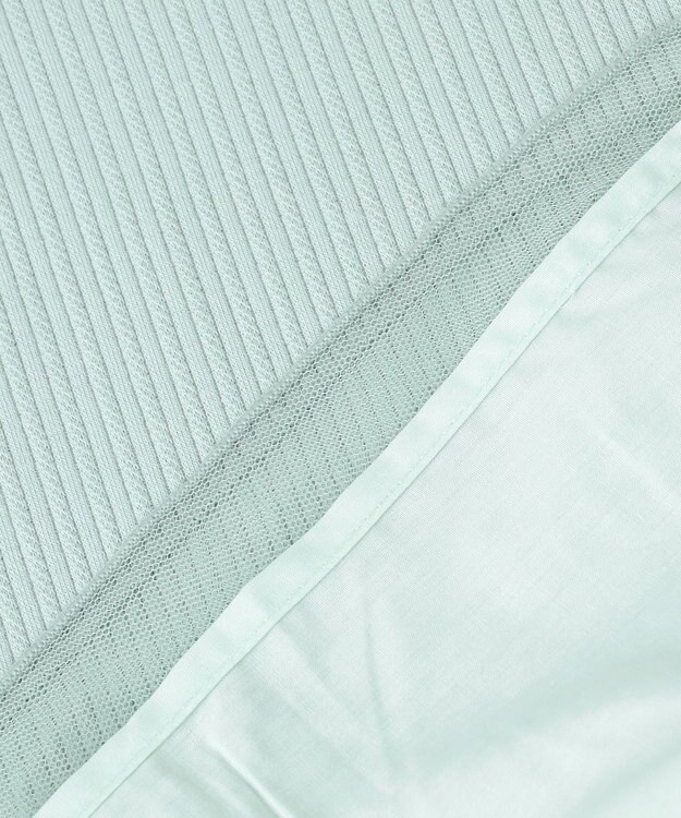 ANY KIDS 裏起毛 ネックレス トレーナー ミント