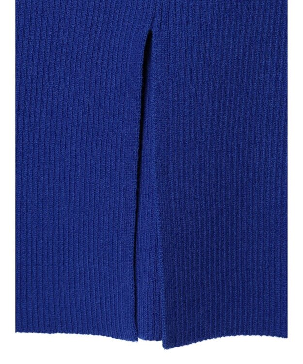CRAFT STANDARD BOUTIQUE アンチピリングリブニットスカート Blue
