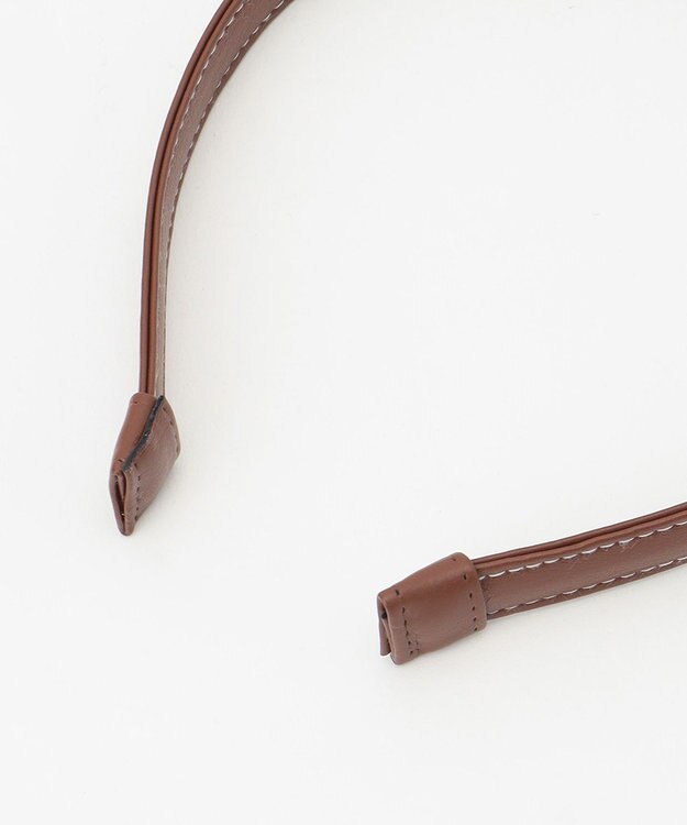 組曲 レザーライクカチューシャ ダークブラウン系