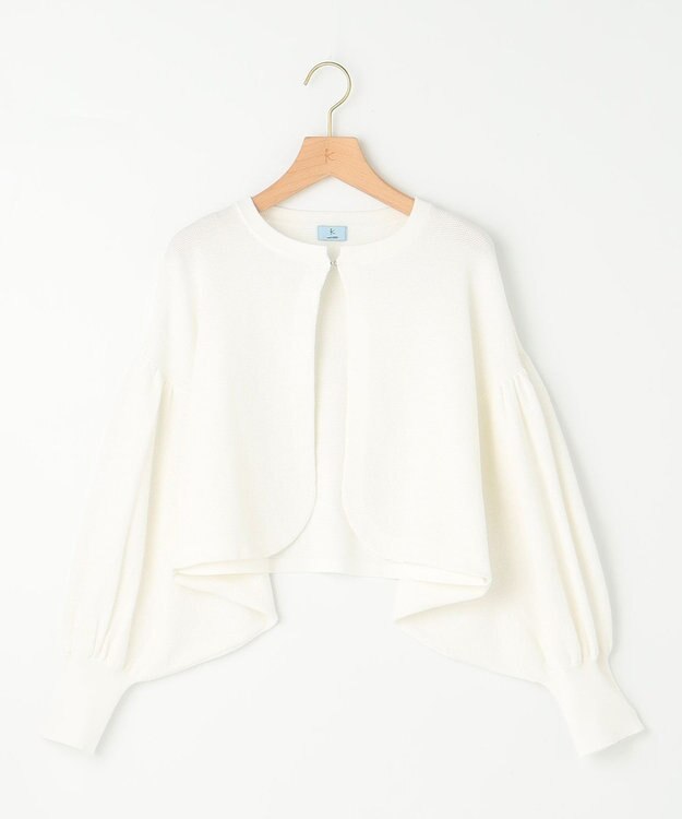 組曲 ドルマンボレロ カーディガン アイボリー系