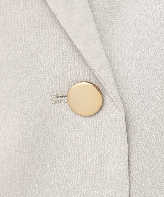 ANY L 【セットアップ着用可】イージーケアライトストレッチダブルジャケット ライトグレー