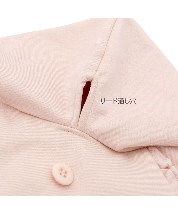 PET PARADISE ペットパラダイス フリルフーディー 《桃》 小型犬 ピンク