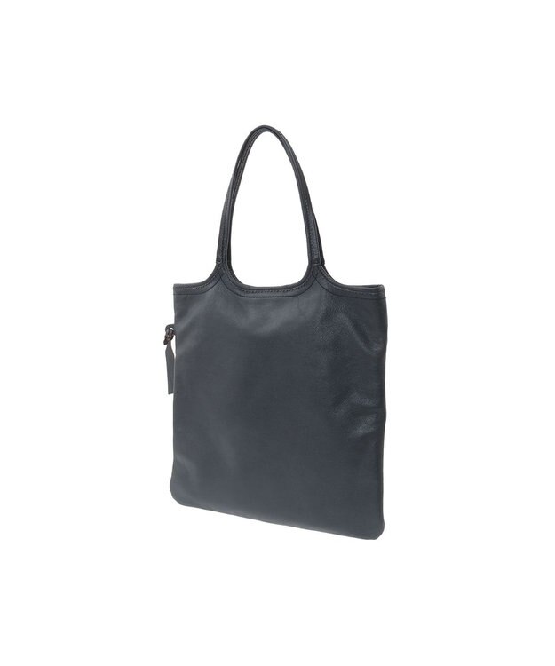 genten フェザートート トートバッグ クロ