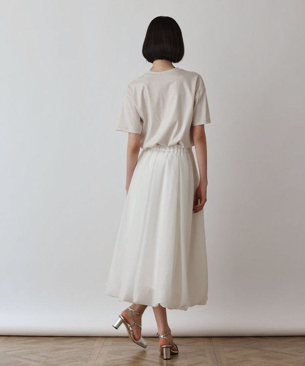 GRACE CONTINENTAL ロゴコラボTシャツ ベージュ