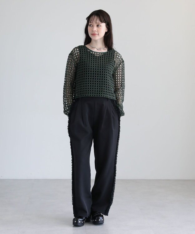 Green Parks ・ＳＵＧＡＲ　ＳＰＯＯＮ　２ｗａｙフラワーメッシュカーデ Green