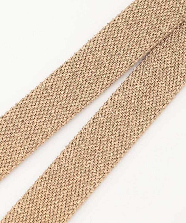 J.PRESS MEN ゴムメッシュベルト ベージュ系